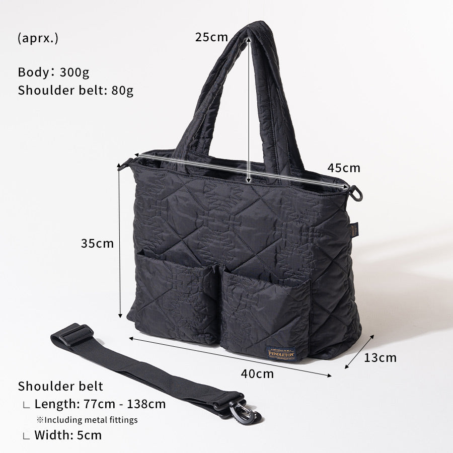 PENDLETON Hayni special order Backpack「Zize tote」 Size