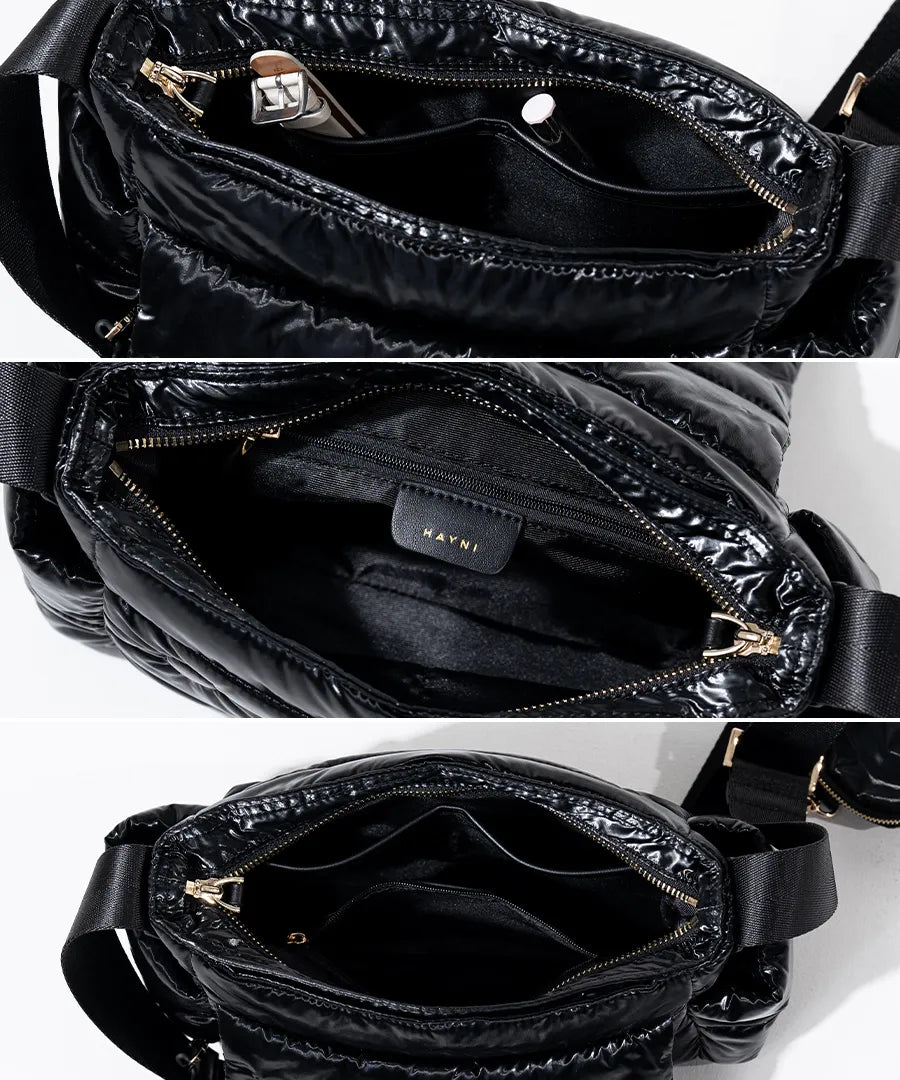 Shoulder bag "Flaum" pockets.