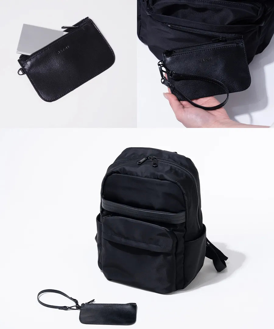 Backpack "Ragalo" and leather pouch