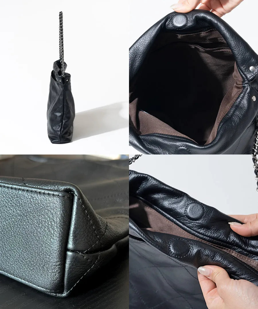 Shoulder bag "barmed" Color:black