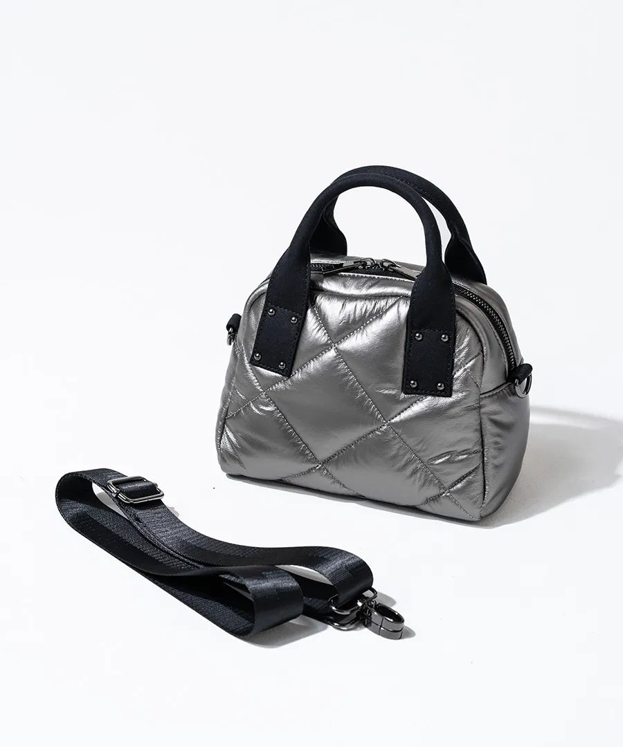 Hand bag "peremopetit" Color:Champagne silver