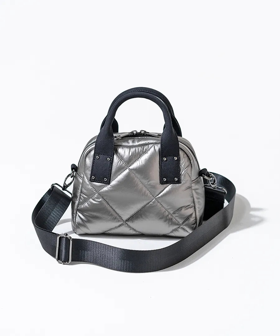 Hand bag "peremopetit" Color:Champagne silver