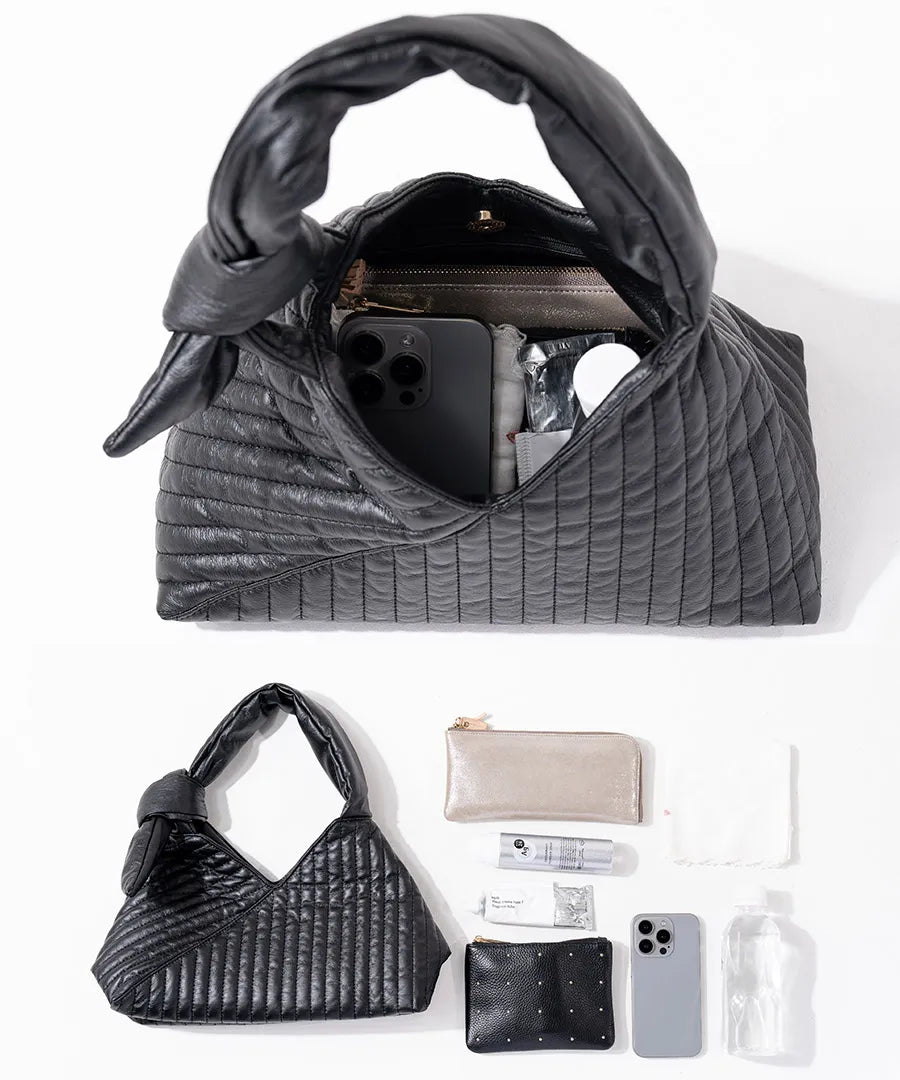 Hand bag "Aulie" storage Color:Black