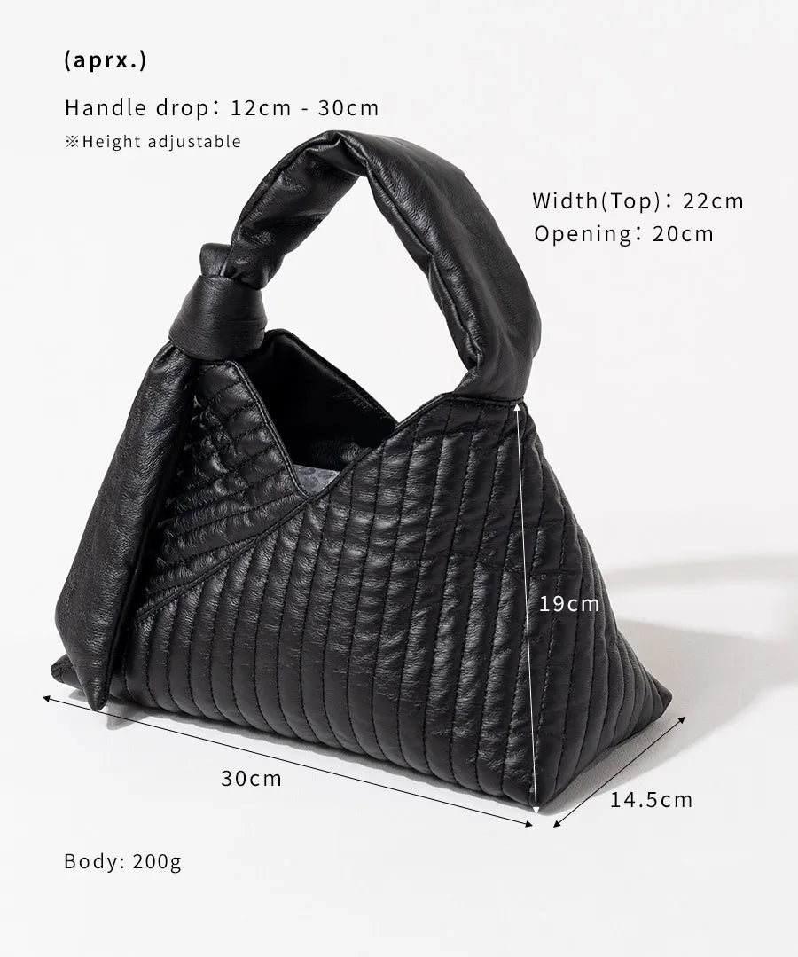 Hand bag "Aulie" size Color:Black