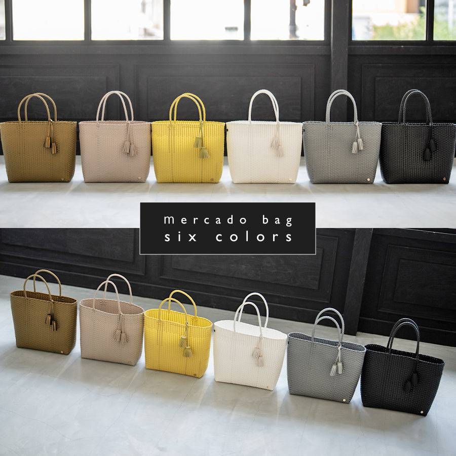 Mercado bag 「Bacerra M size」 Color variations