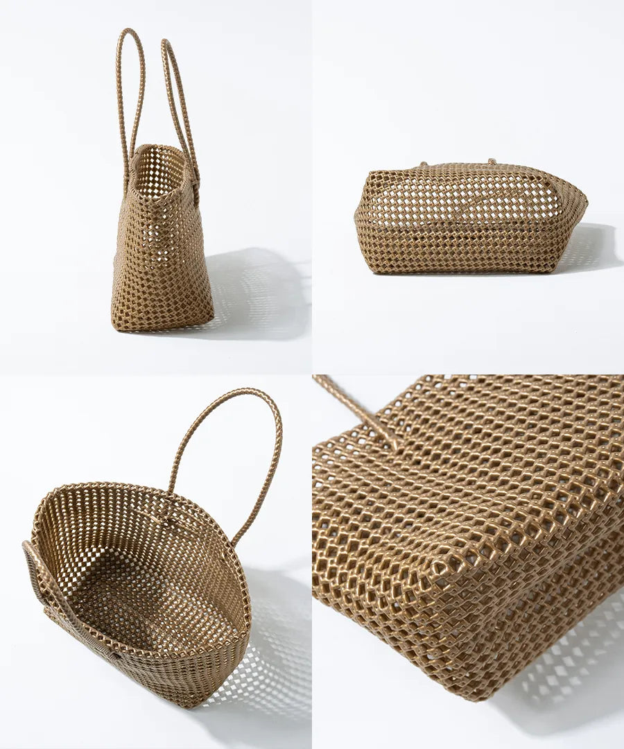 Basket bag「Basq」Color: Bronze