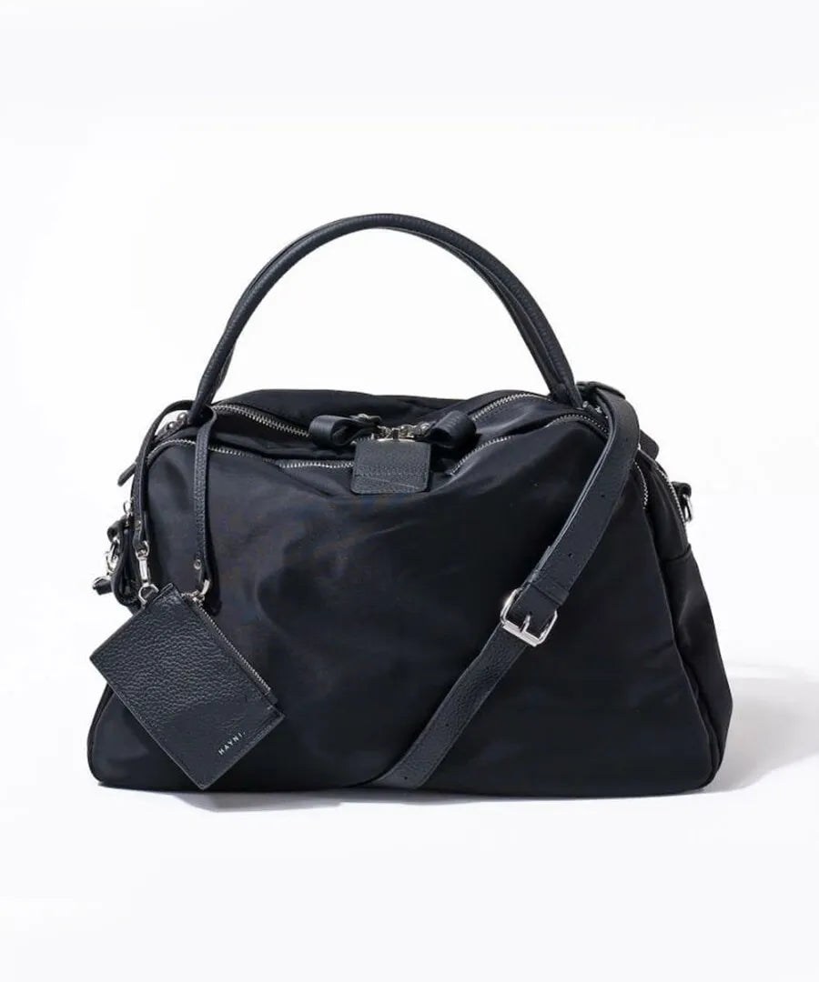 Tote bag "Nylon Loche L" Color:
black