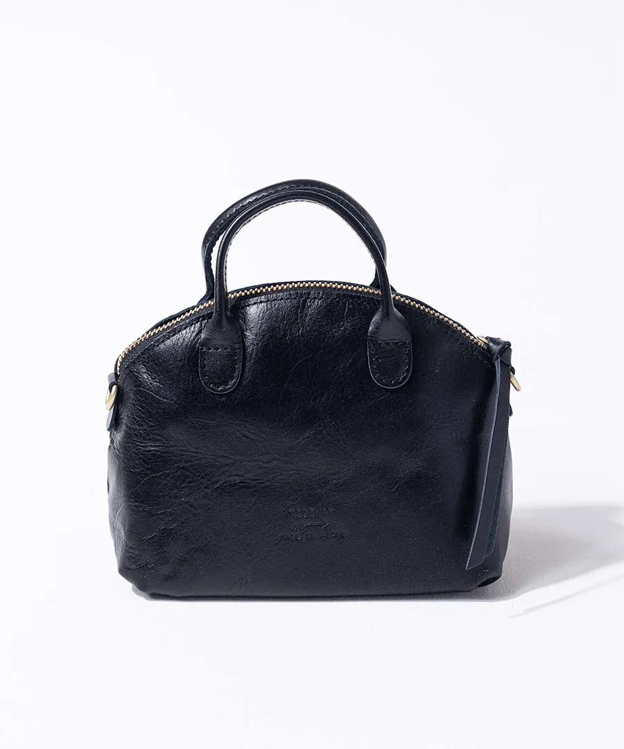 Bag "Light leather boston mini" Color:Black