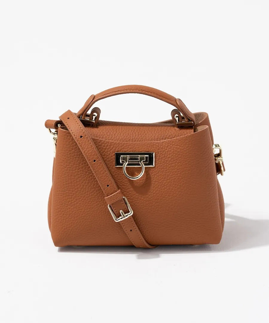 Shoulder bag "Baby Marollet" Color:Camel(Gold hardware)