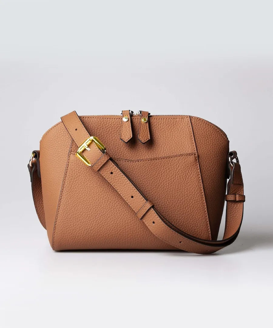 Shoulder bag “Herena" Color:Camel