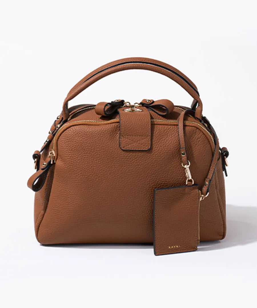 Hand bag "Mini Loche (Version 7)" Color:Camel