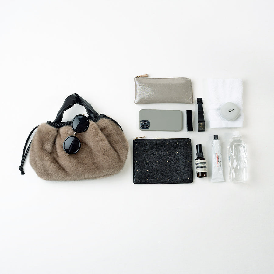 Tote bag "Dollfur" storage.