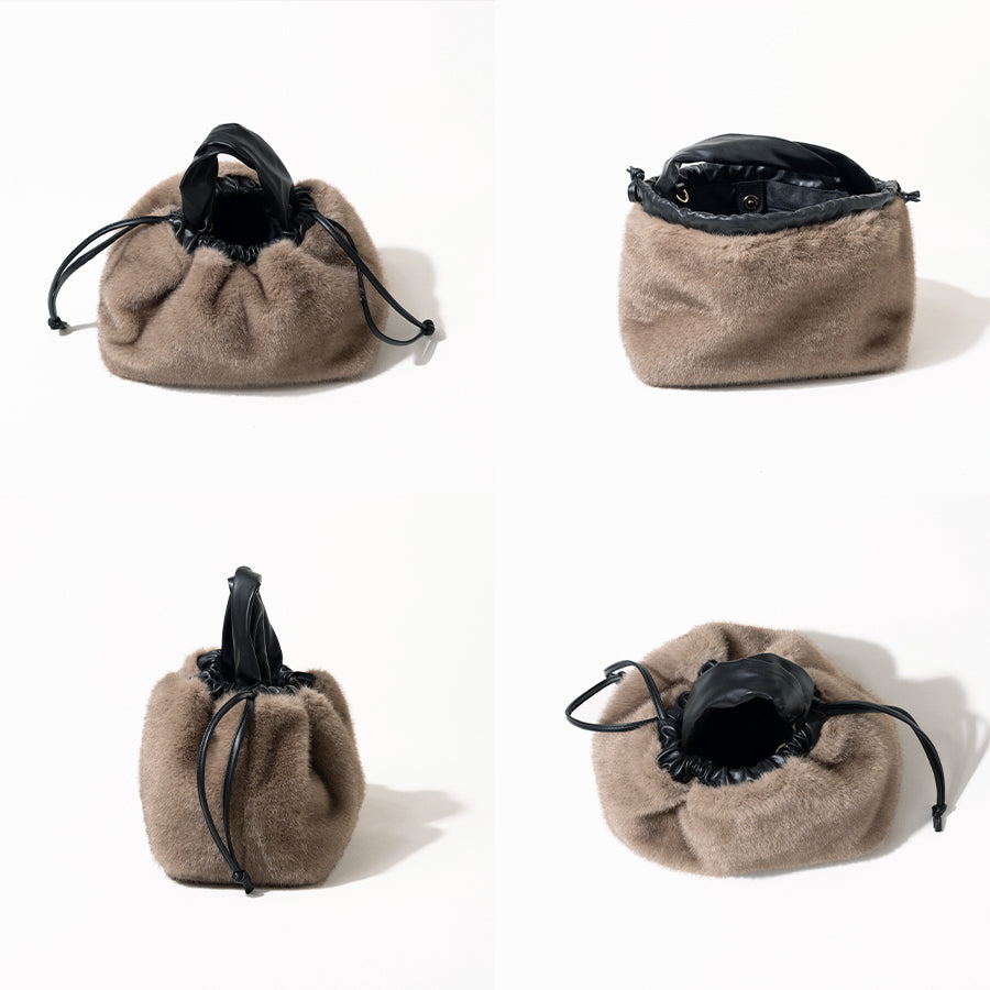 Tote bag "Dollfur" detail.
