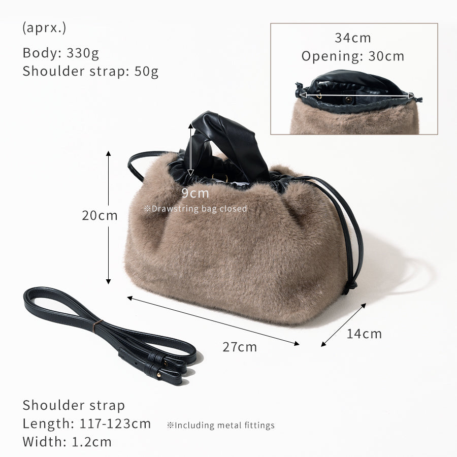 Tote bag "Dollfur" size.