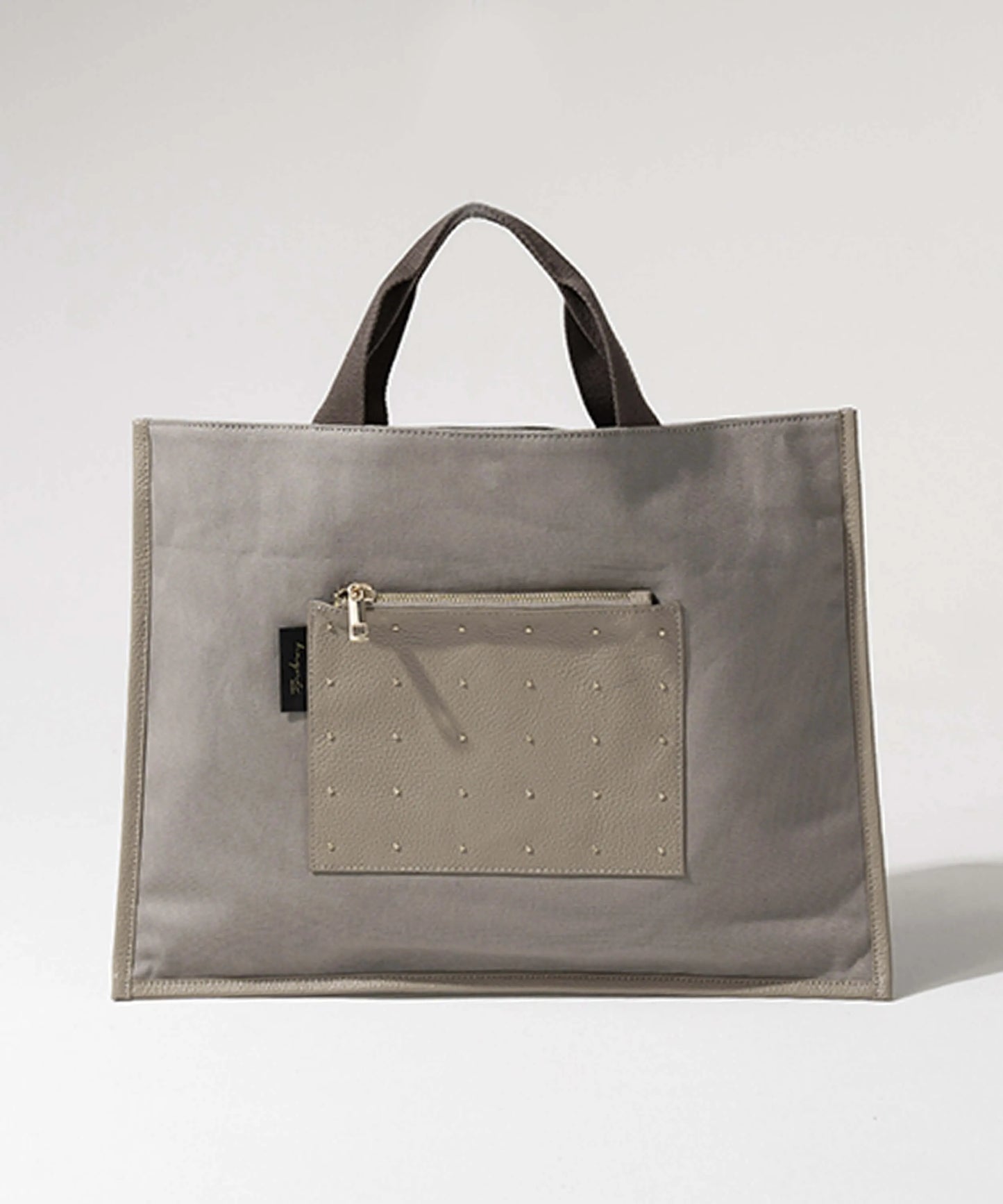 Tote bag "Lesche" Color:Dots greige