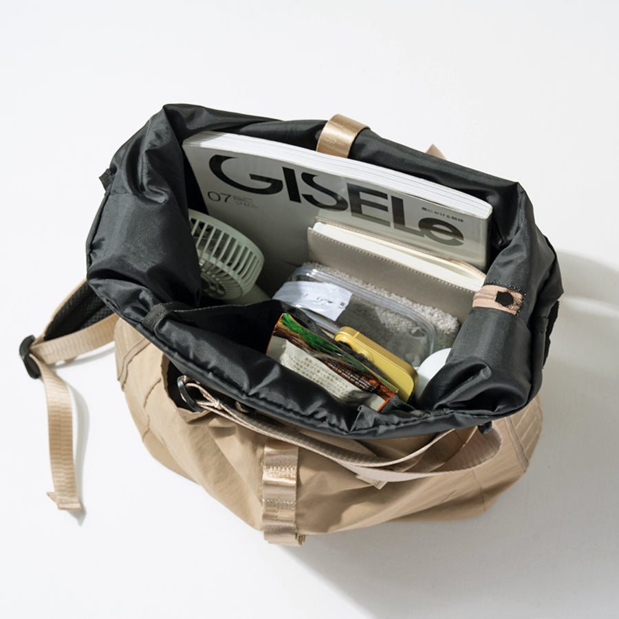 Nylon backpack 「eida」 Storage