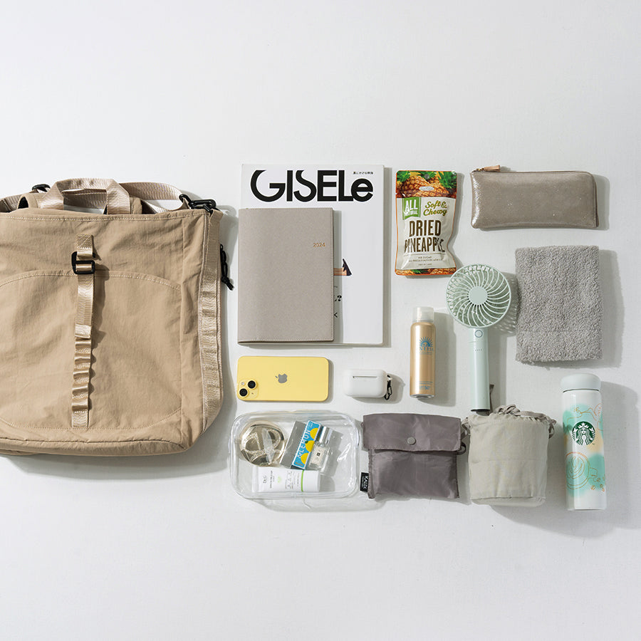 Nylon backpack 「eida」 Storage
