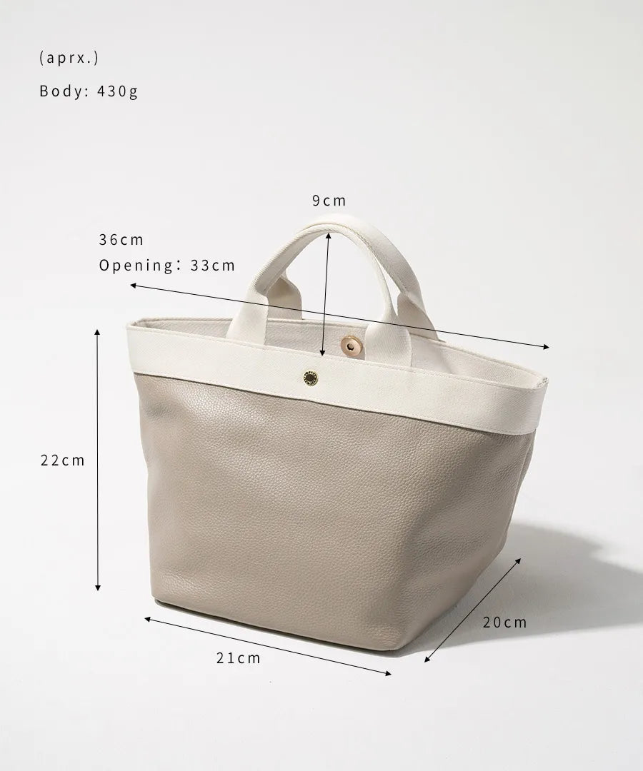 Size of tote bag “Emalde”