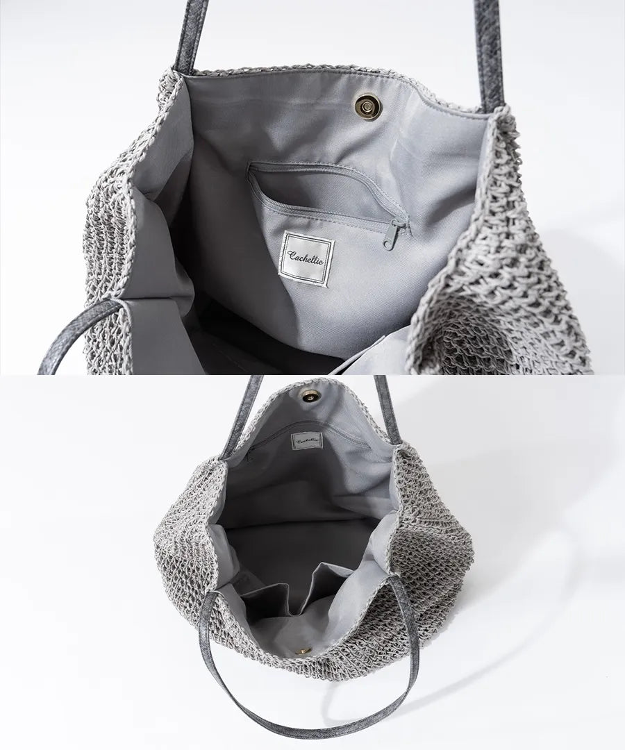 Shoulder bag "Garah" Color:Gray