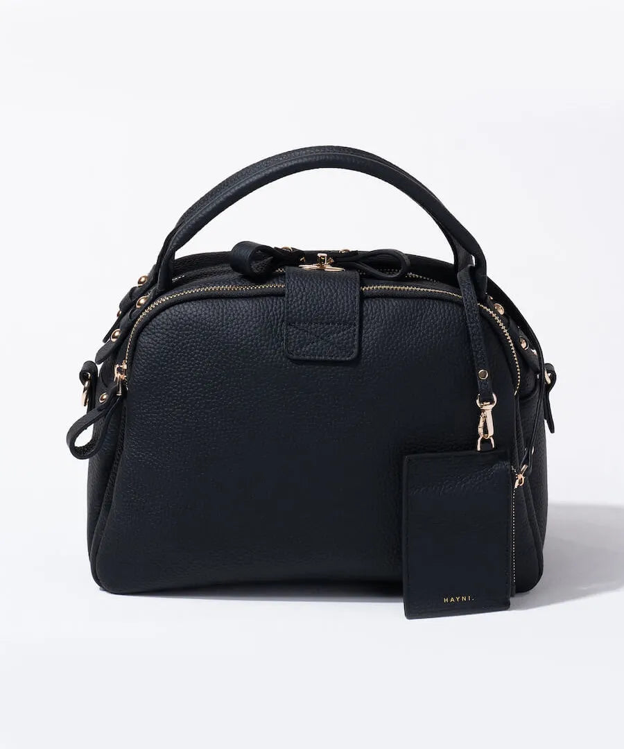 Hand bag "Mini Loche (Version 7)" Color:Black