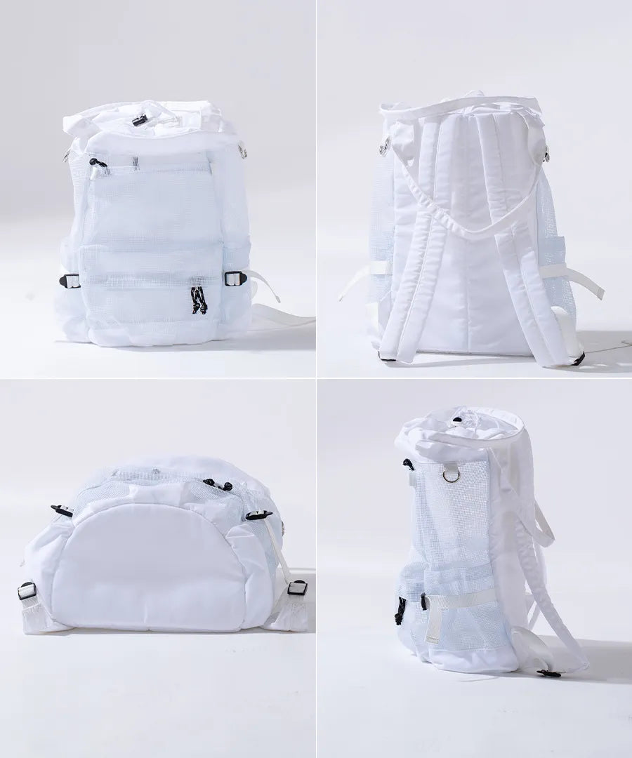 Shoulder bag "Glarca" Color:Nylon white