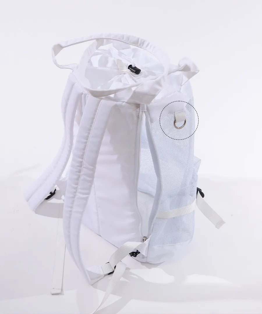 Shoulder bag "Glarca" Color:Nylon white