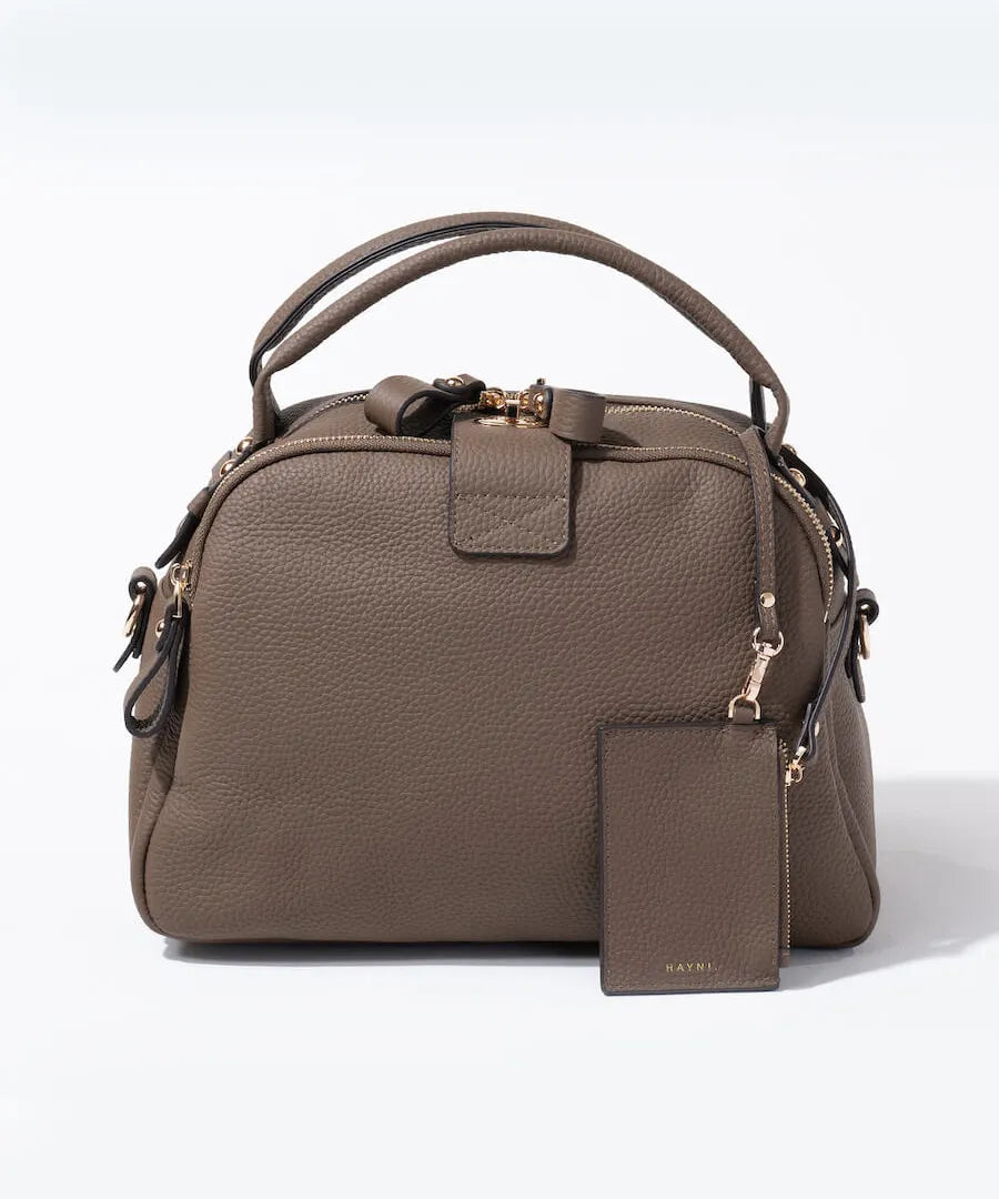 Hand bag "Mini Loche (Version 7)" Color:Taupe