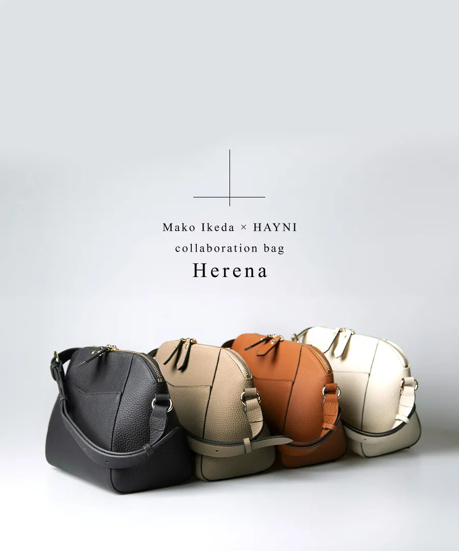 Shoulder bag “Herena" Color:Black,Greige,Ivory,Camel