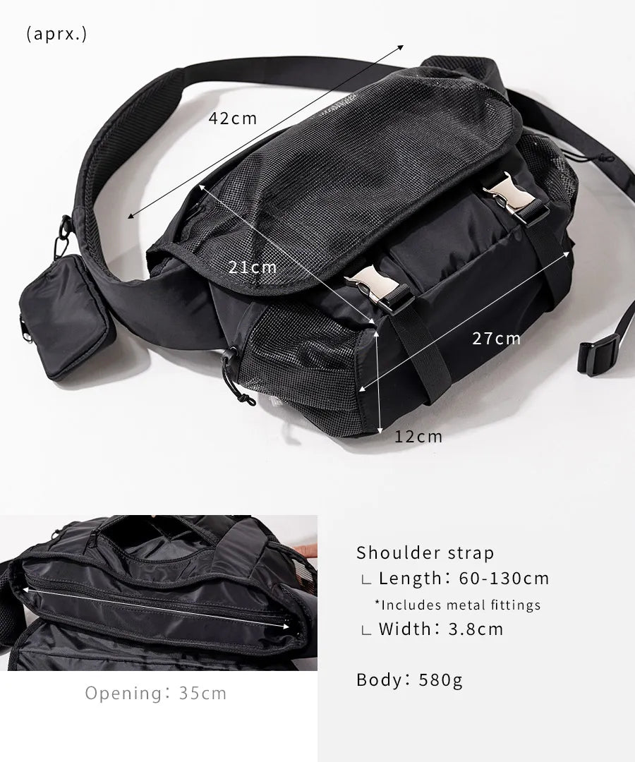 Body bag "Lekha" size Color:Black