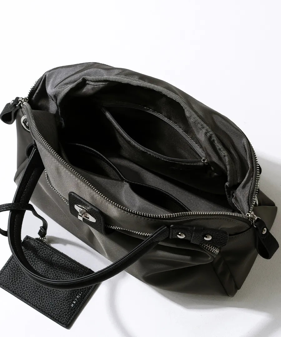 Contents of bag  "Mini Nylon Loche" Color:Black