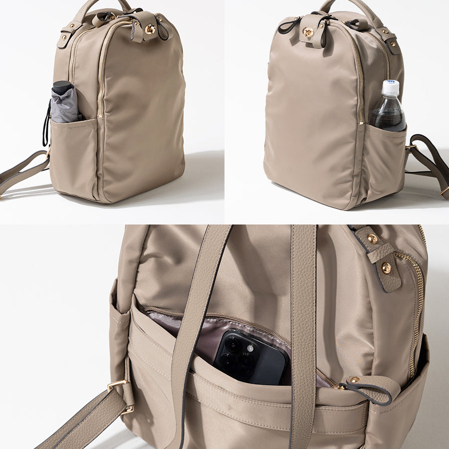 Nylon backpack 「Nylon Loche Ruck」 Storage