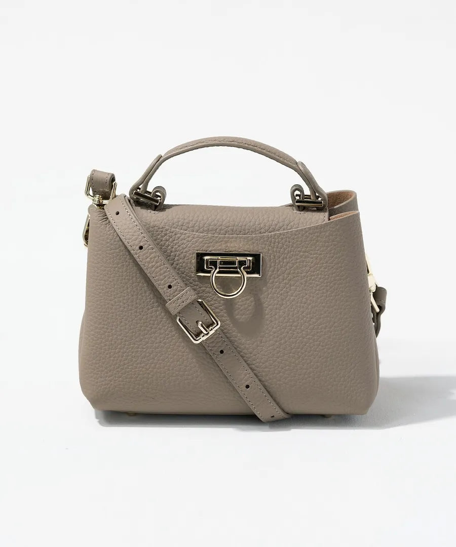 Shoulder bag "Baby Marollet" Color:Greige(Gold hardware)