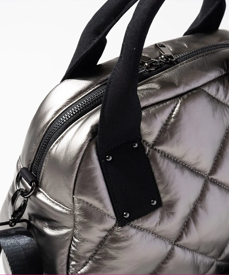 Shoulder bag "Peremo (Version 2)" Color:Champagne silver