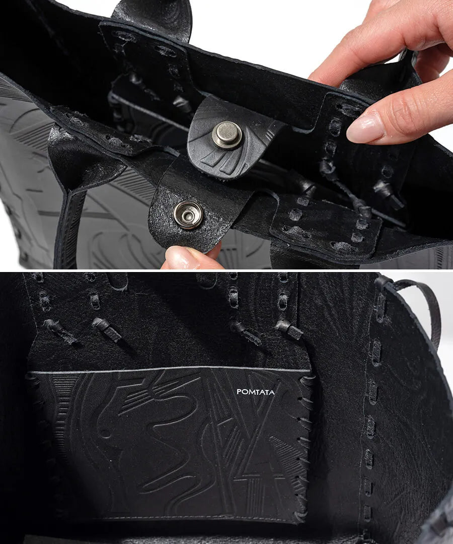 POMTATA Leather Tote