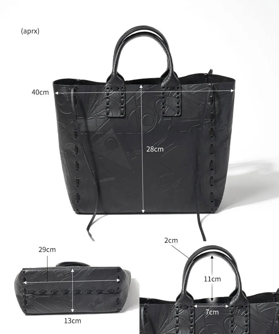 POMTATA Leather Tote