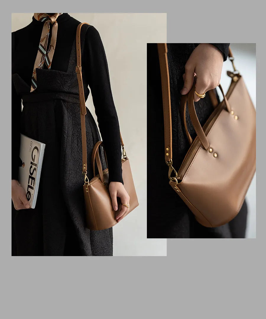 Shoulder bag "Recte" comes with a shoulder strap.