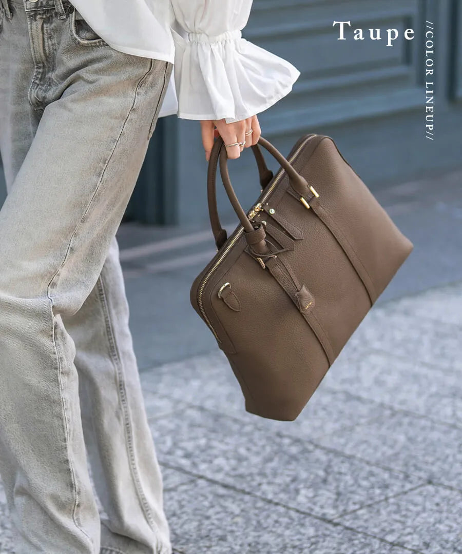 Tote Bag "Roynel" Color: Taupe.