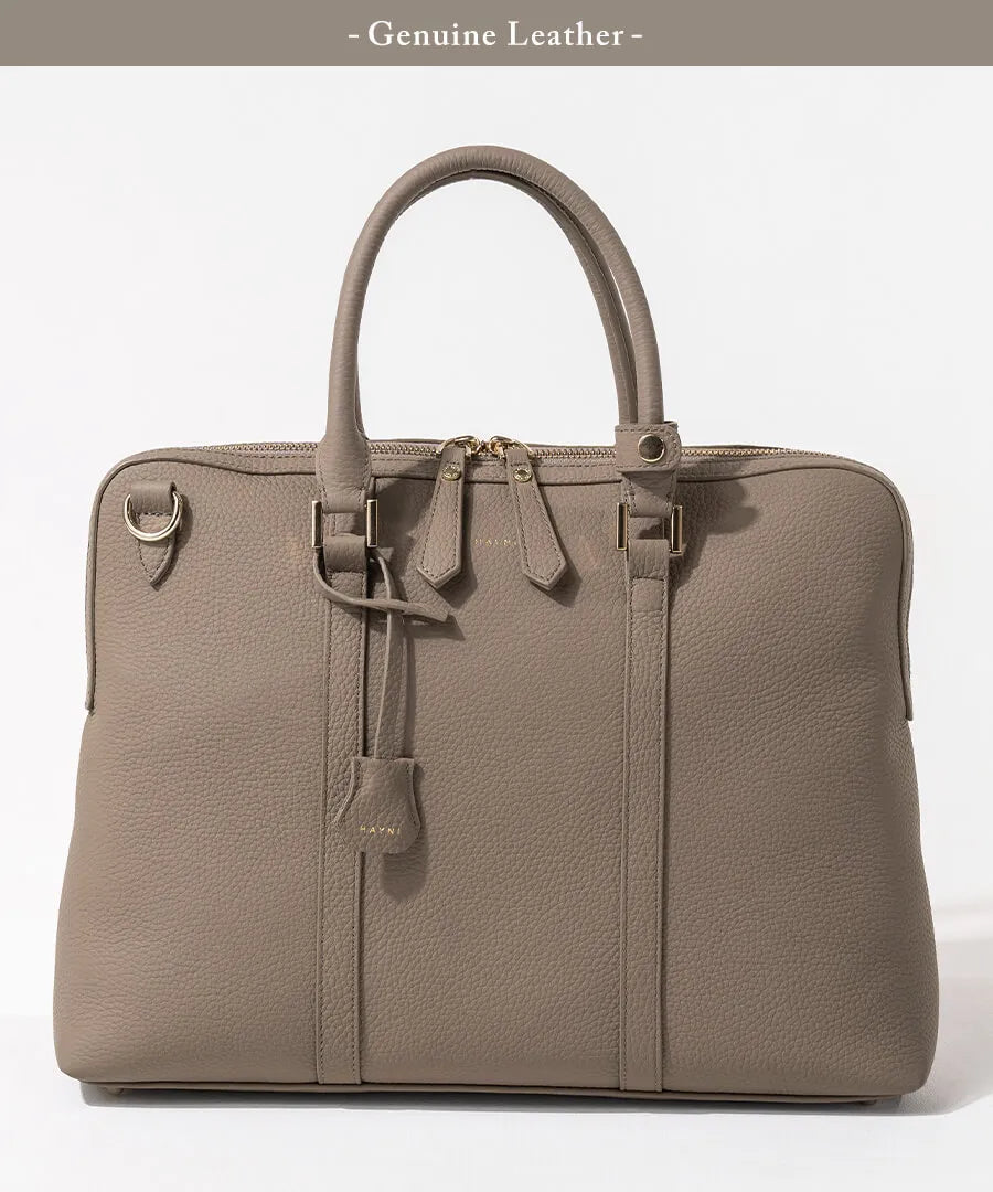 Leather bag “Roynel” Color: Greige