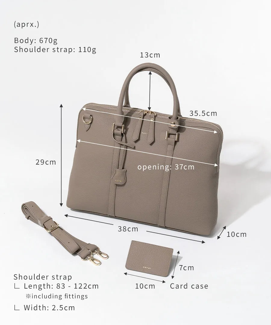 Size of bag "Roynel". Color: Greige