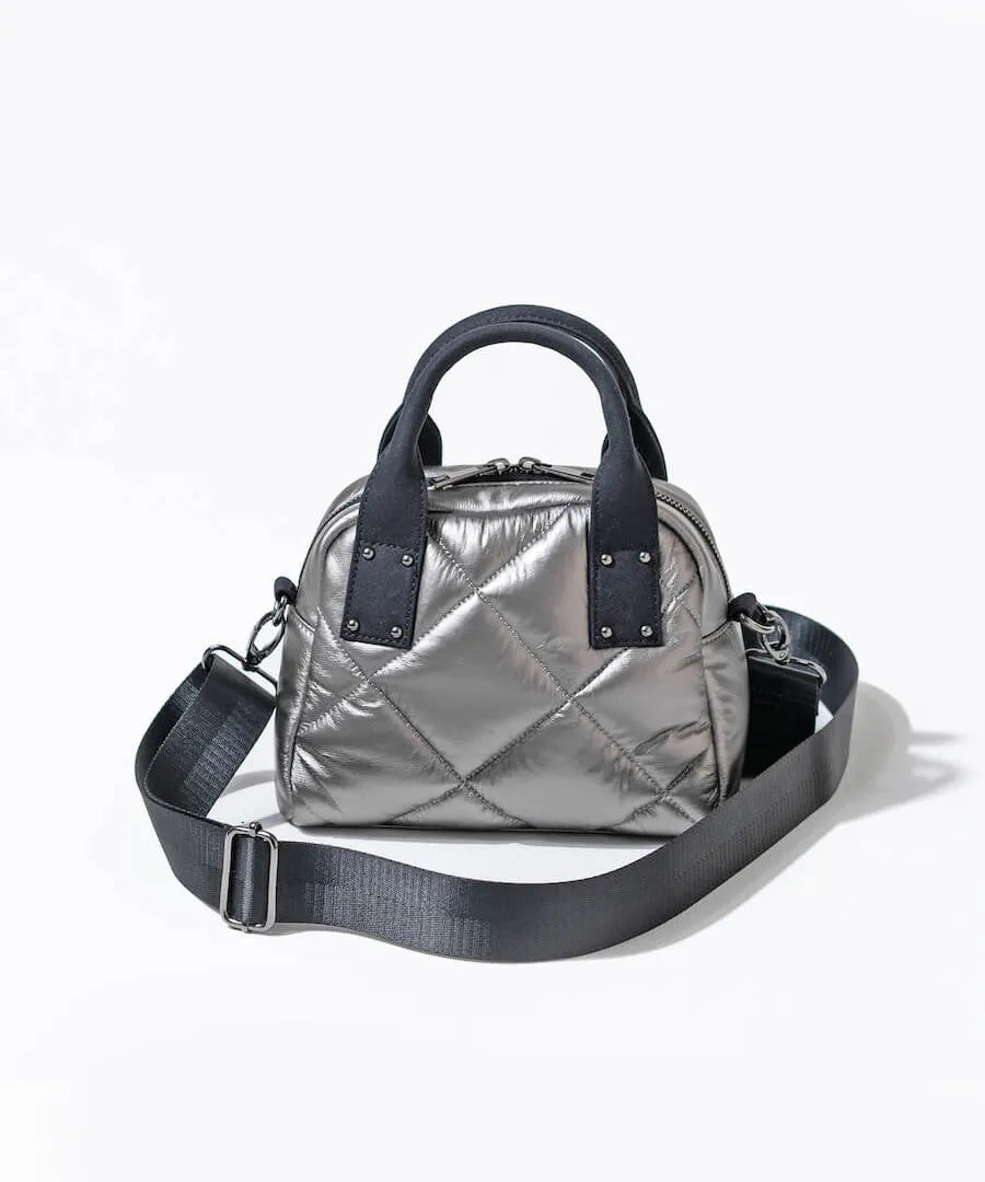 Hand bag "peremopetit" Color:Champagne silver