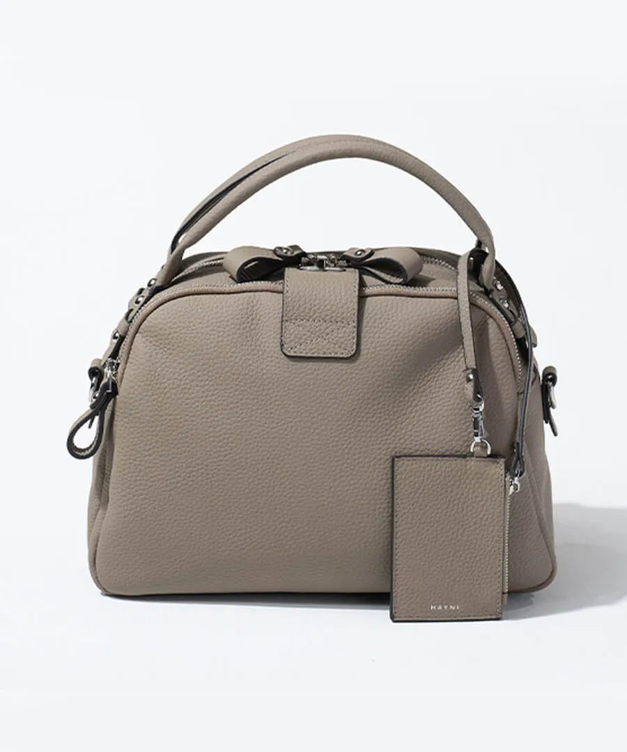 Hand bag "Mini Loche (Version 7)" Color:Greige