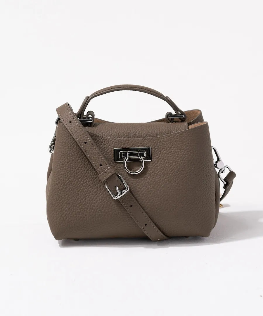 Shoulder bag "Baby Marollet" Color:Taupe(Silver hardware)