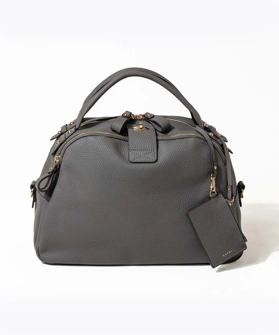 Hand bag "Mini Loche (Version 7)" Color:Elephant gray