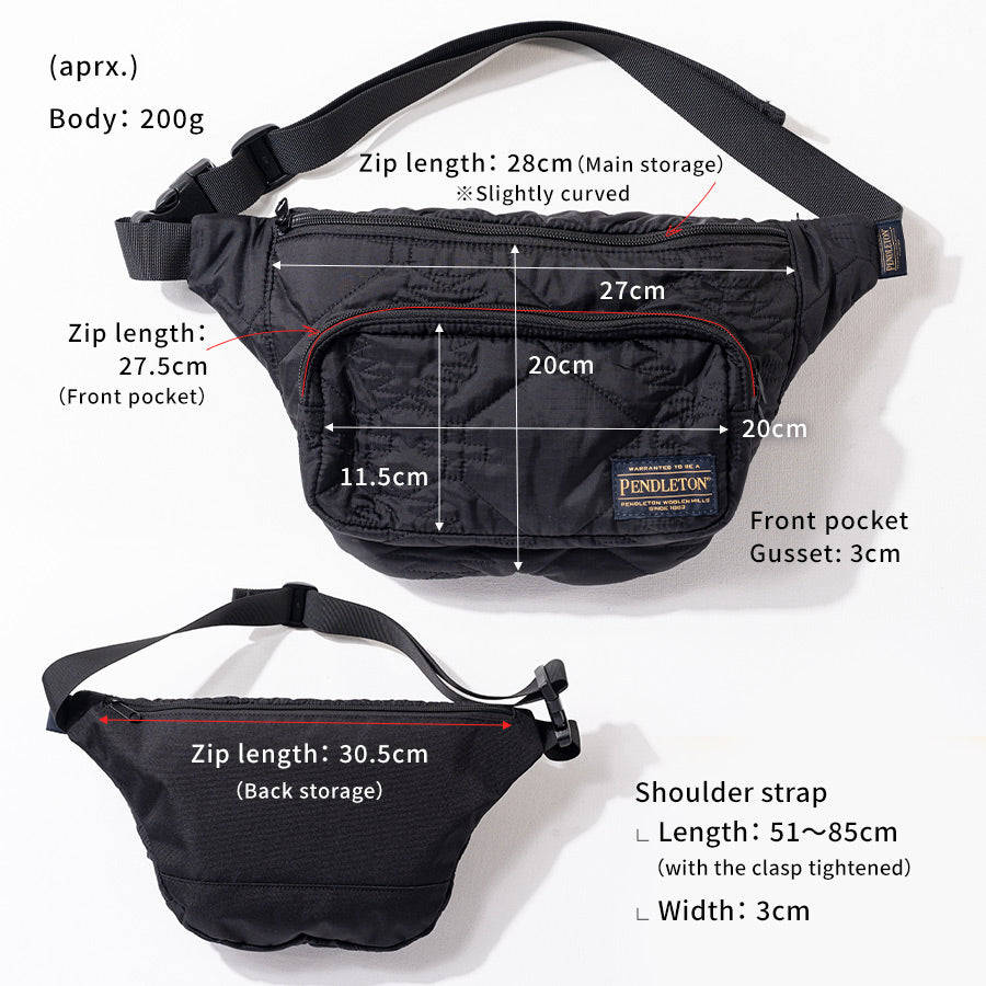 PENDLETON Hayni special order Body bag「Zize fit」  Size